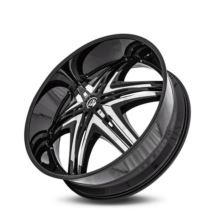 Diablo | Gloss Black | 28x10 | +30mm | CB78.1