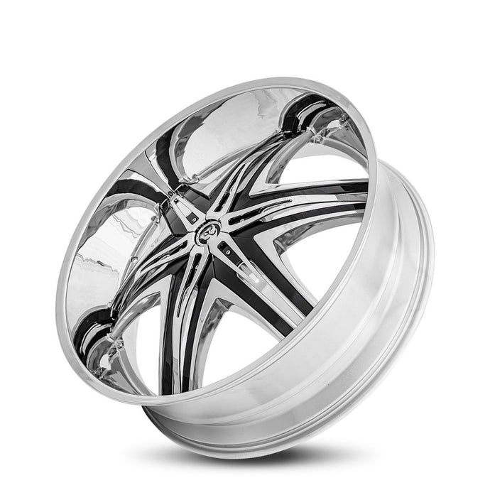 Diablo | Chrome | 28x10 | +30mm | CB78.1