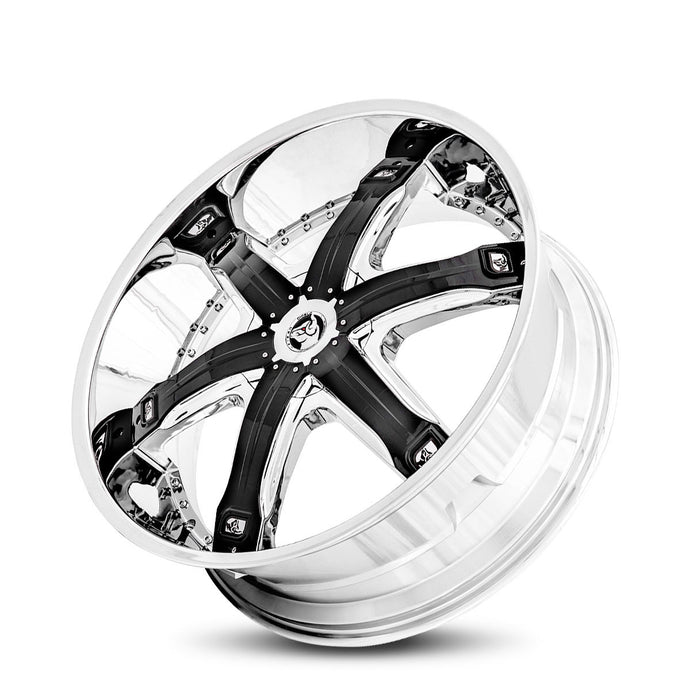 Diablo | Chrome | 26x10 | +15mm | CB78.1