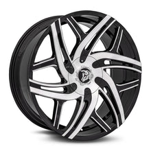 Diablo | Gloss Black Machine Face | 24x10 | +12mm | CB73.1