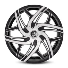 Diablo | Gloss Black Machine Face | 24x10 | +12mm | CB73.1