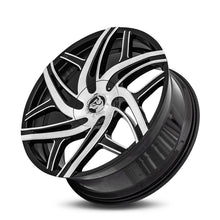 Diablo | Gloss Black Machine Face | 24x10 | +12mm | CB73.1