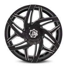 Diablo | Gloss Black Milled | 24x10 | +12mm | CB73.1