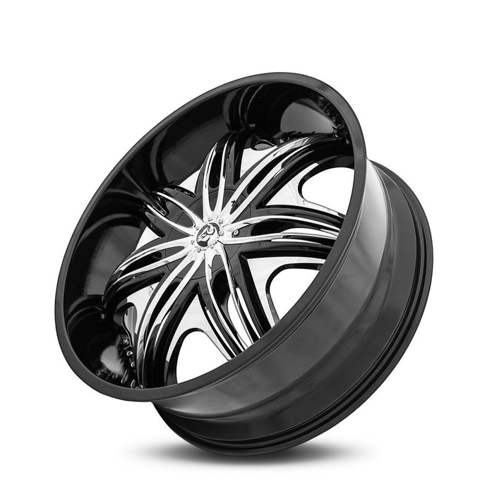 Diablo | Gloss Black | 26x10 | +15mm | CB78.1