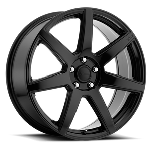 Divo | Gloss Black | 5x108.0/5x114.3 | 17x8 | +42