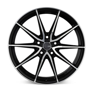 DRACO | Black Machined | 17x7.5 | 5x114.3 | +38mm | CB: 72.6