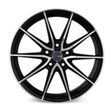 DRACO | Black Machined | 17x7.5 | 5x114.3 | +45mm | CB: 72.6