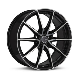 DRACO | Black Machined | 18x8 | 5x114.3 | +35mm | CB: 72.6