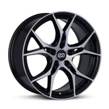 VULCAN | Black Machined | 17x7.5 | 5x114.3 | +45mm | CB: 72.6