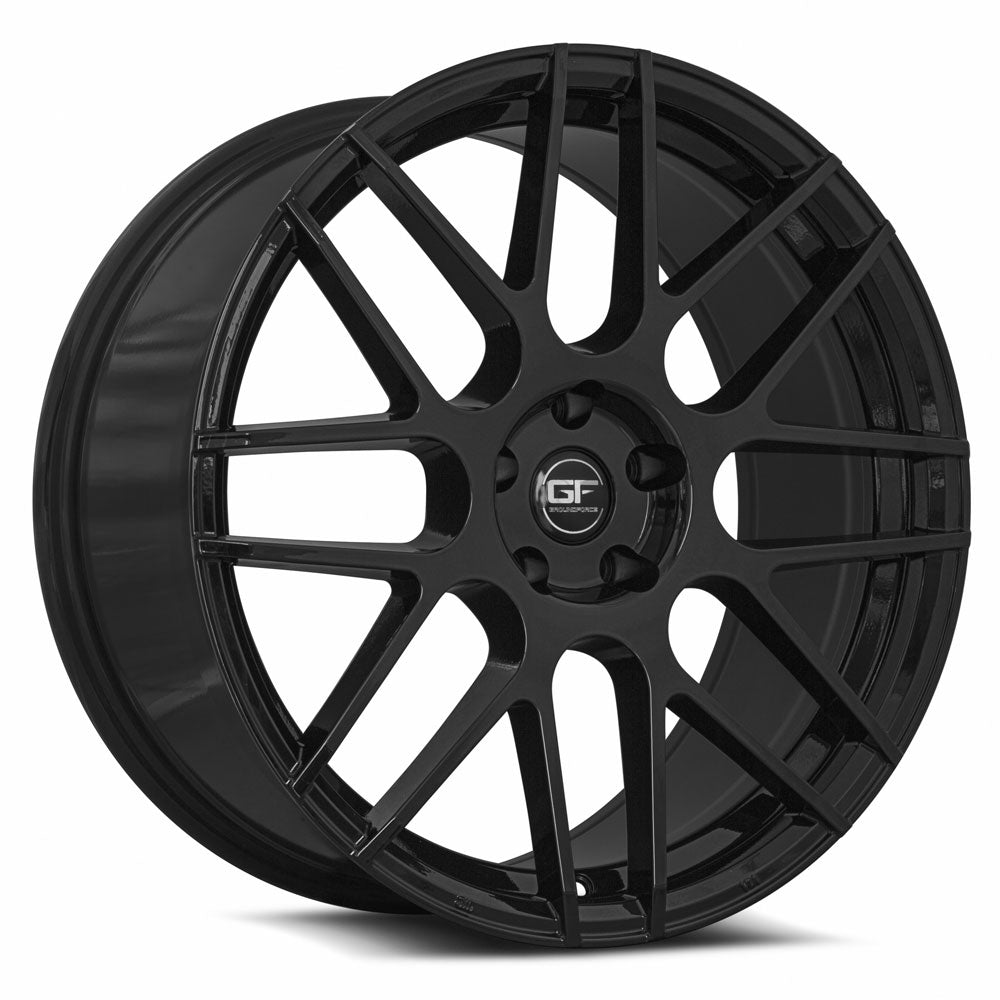 GF7 | Black | 20x9 | 5x120 | +38mm – Mountain Fire Wheels