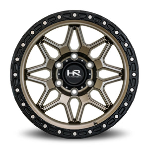 Hardrock | H105 | Matte Bronze-Black B/L | 17x9 | 5x127 | -12mm | CB78.1