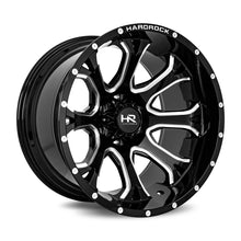 Hardrock | BloodShot Xposed | Gloss Black Milled | 20x12 | 5x127 | -44mm | CB78.1