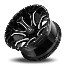 Hardrock | BloodShot Xposed | Gloss Black Milled | 22x12 | 8x170 | -51mm | CB125.2