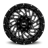 Hardrock | Attack | Gloss Black Milled | 20x12 | 5x127/139.7 | -51mm | CB87