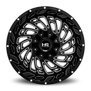 Hardrock | Attack | Gloss Black Milled | 20x12 | 5x127/139.7 | -51mm | CB87