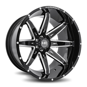 Hardrock | Painkiller XPosed | Gloss Black Milled | 24x14 | 6x135 | -76mm | CB87.1