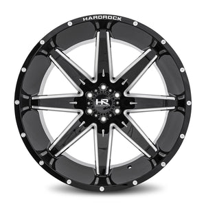Hardrock | Painkiller XPosed | Gloss Black Milled | 24x14 | 6x135 | -76mm | CB87.1