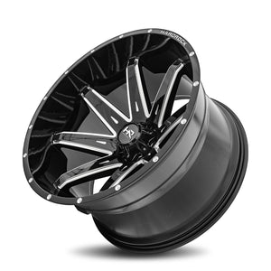 Hardrock | Painkiller XPosed | Gloss Black Milled | 24x14 | 6x135 | -76mm | CB87.1