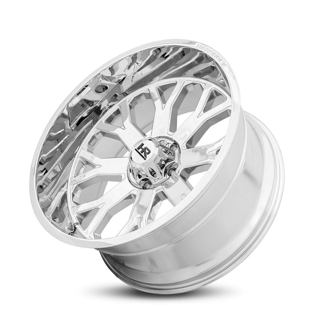 Hardrock | Slammer XPosed | Chrome | 24x12 | 8x180 | -44mm | CB124