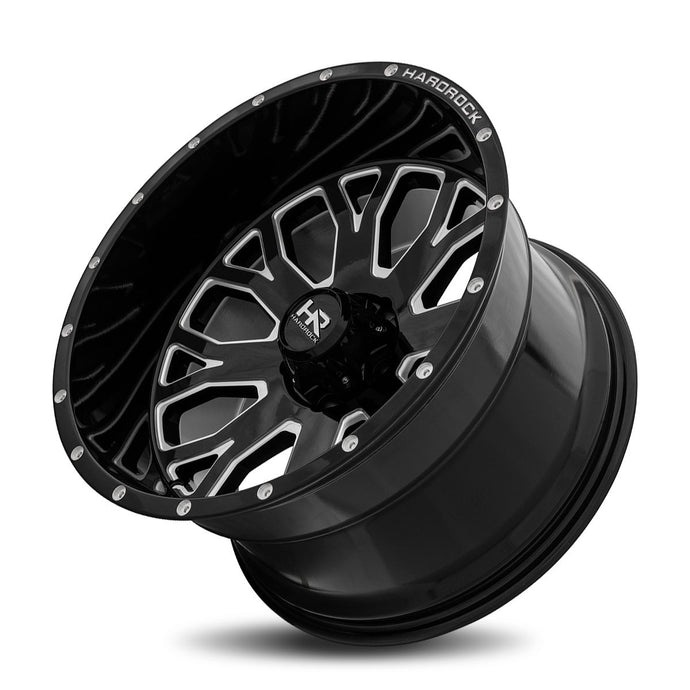 Hardrock | Slammer XPosed | Gloss Black Milled | 20x12 | 6x139.7 | -44mm | CB108