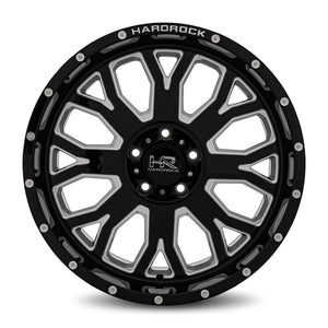 Hardrock | Slammer XPosed | Gloss Black Milled | 20x9 | 5x127 | 0mm | CB78.1