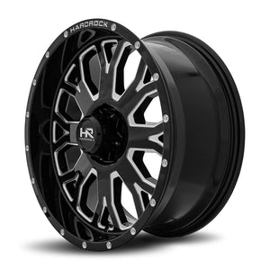 Hardrock | Slammer XPosed | Gloss Black Milled | 20x9 | 5x127 | 0mm | CB78.1