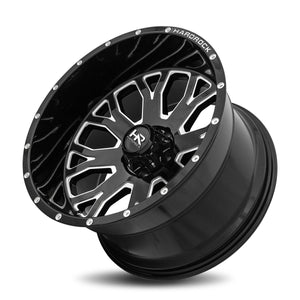 Hardrock | Slammer XPosed | Gloss Black Milled | 24x12 | 6x139.7 | -44mm | CB108