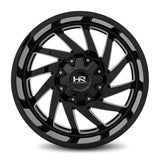 Hardrock | Crusher | Gloss Black | 20x10 | 8x165.1 | -19mm | CB125.2