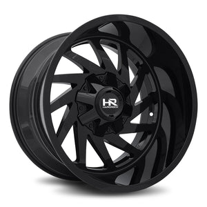Hardrock | Crusher | Gloss Black | 20x12 | 5x127/139.7 | -44mm | CB87