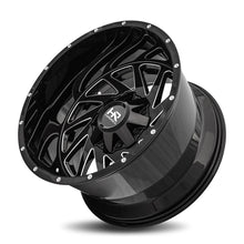 Hardrock | Crusher | Gloss Black Milled | 20x12 | 5x127/139.7 | -44mm | CB87