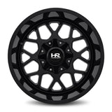 Hardrock | Gunner | Gloss Black | 20x12 | 6x135/139.7 | -44mm | CB108