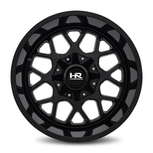 Hardrock | Gunner | Gloss Black | 20x12 | 6x135/139.7 | -44mm | CB108