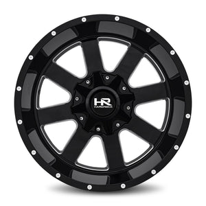 Hardrock | Tank | Gloss Black Milled | 20x12 | 5x150/139.7 | -44mm | CB110.3