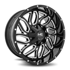 Hardrock | Destroyer | Gloss Black Milled | 20x10 | 6x135/139.7 | -19mm | CB108