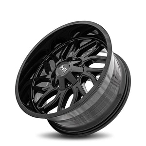 Hardrock | Destroyer | Gloss Black | 22x10 | 6x135/139.7 | -25mm | CB108