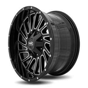 Hardrock | Overdrive | Gloss Black Milled | 20x10 | 6x135/139.7 | -19mm | CB108