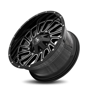 Hardrock | Overdrive | Gloss Black Milled | 20x10 | 5x150/139.7 | -19mm | CB110.3