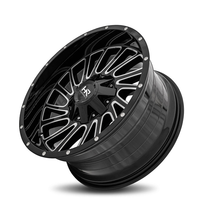 Hardrock | Overdrive | Gloss Black Milled | 20x10 | 5x150/139.7 | -19mm | CB110.3
