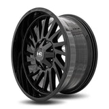 Hardrock | Overdrive | Gloss Black | 22x10 | 5x127/139.7 | -25mm | CB87
