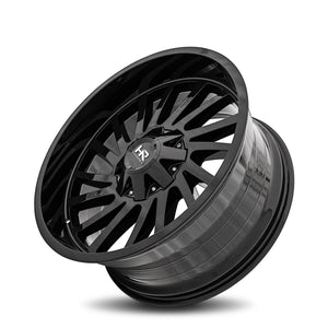Hardrock | Overdrive | Gloss Black | 22x10 | 5x127/139.7 | -25mm | CB87