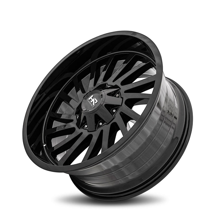 Hardrock | Overdrive | Gloss Black | 22x10 | 5x127/139.7 | -25mm | CB87