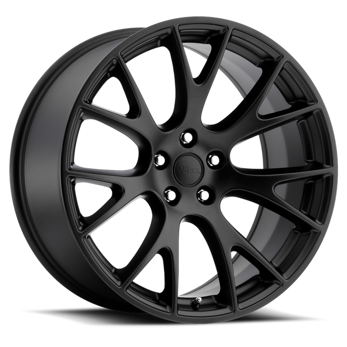 Hellcat | Matte Black | 5x115/5 | 20x9 | +20