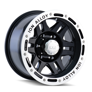 ION 133 | BLACK/MACHINED | 16x8 | 5x135 | -5mm