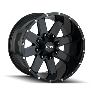 ION 141 | GLOSS BLACK MILLED | 18x9 | 5x127/5x139.7 | +18mm