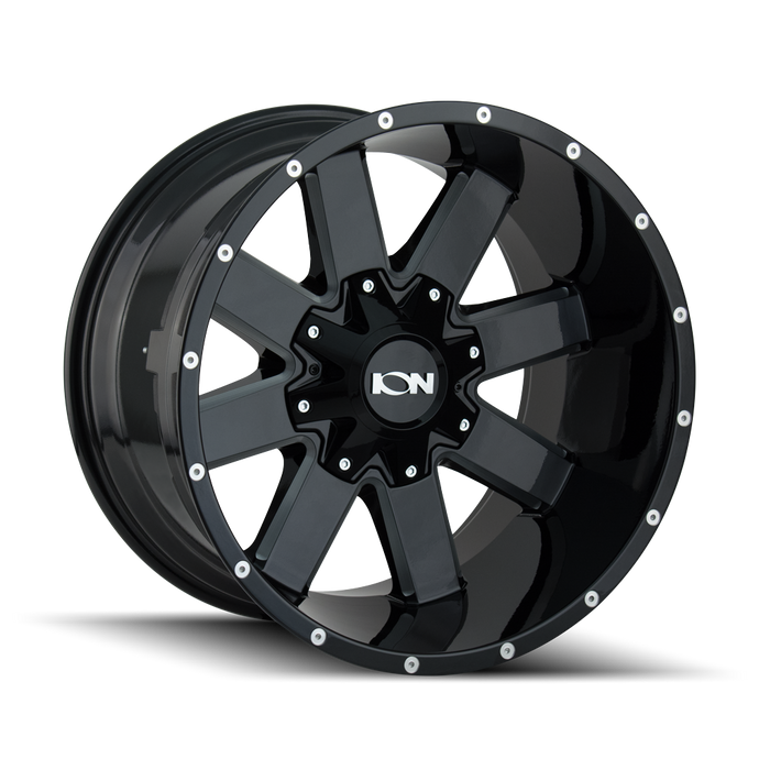 ION 141 | GLOSS BLACK MILLED | 18x9 | 5x127/5x139.7 | +18mm