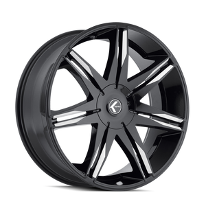 EPIC KR143 | BLACK/MILLED | 22x9.5 | 6x135/6x139.7 | +30