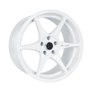 Stage Wheels Knight 18x9.5 +22mm 5x114.3 CB: 73.1 Color: White