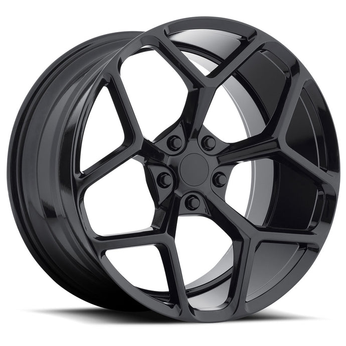M228 | Gloss Black fit Chevy Camaro Z28 Style | 20x9 | 5x120 | +35mm