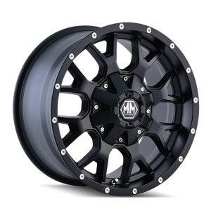 WARRIOR 8015 | MATTE BLACK | 18x9 | 5x114.3/5x127 | +18mm