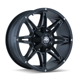 RAMPAGE 8090 | MATTE BLACK | 18x9 | 5x114.3/5x127 | -12mm